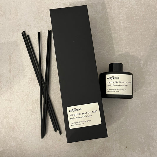 Smoked Maple Reed Diffuser | Maple, Tobacco and Amber