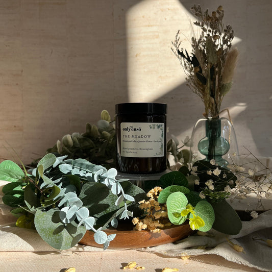The Meadow Soy Wax Candle | Himalayan Cedar, Jasmine Flower and Eucalyptus