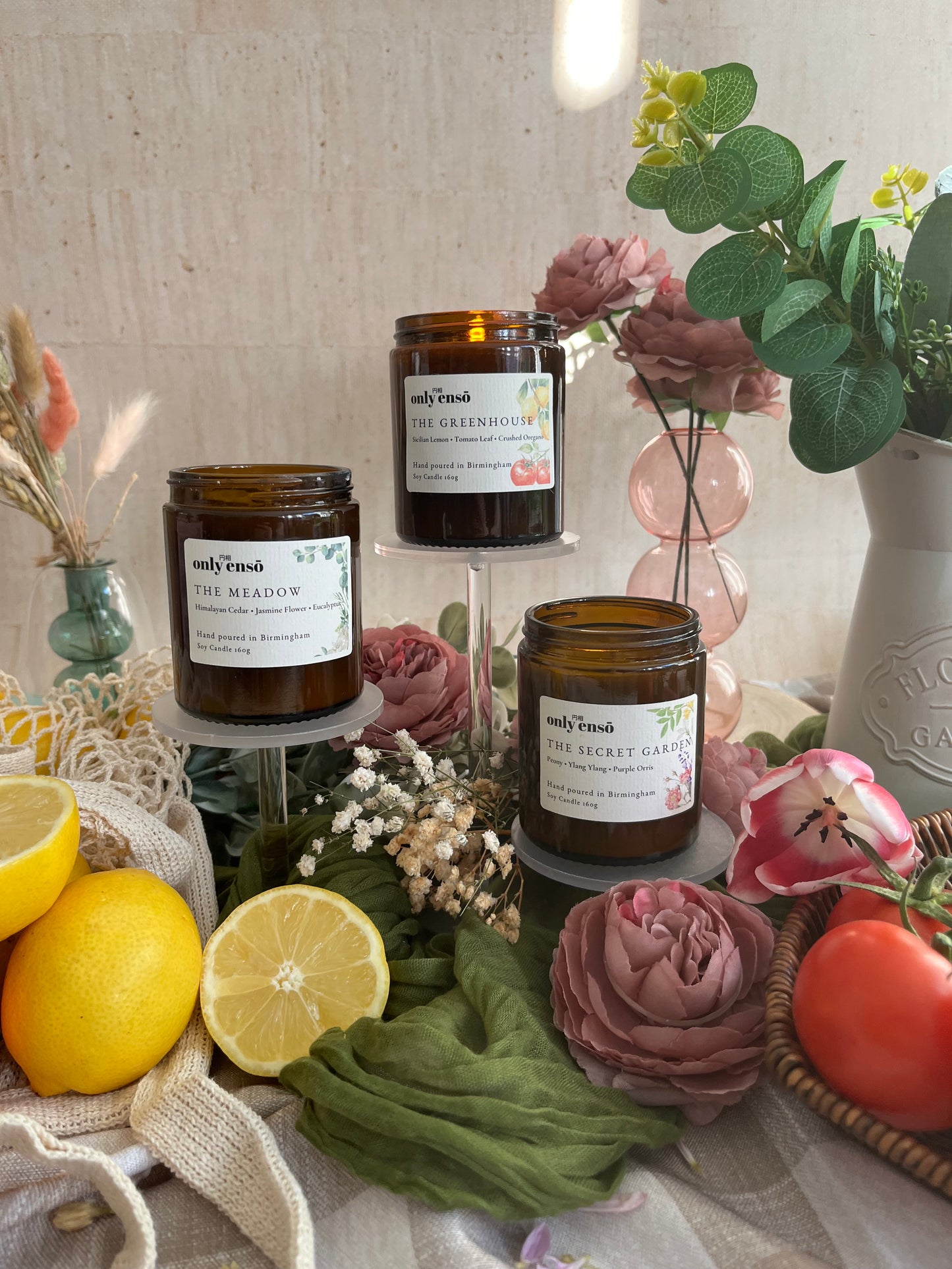 The Meadow Soy Wax Candle | Himalayan Cedar, Jasmine Flower and Eucalyptus