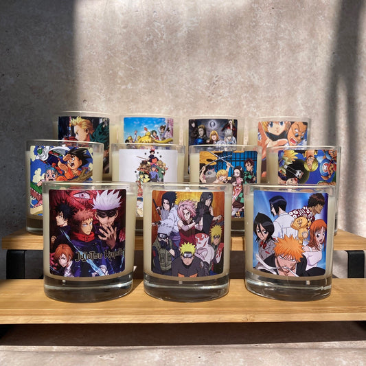 Anime Candle / Soy Wax Scented Anime Character Candle.