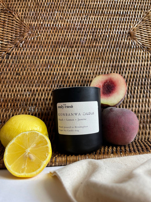 Peach and Coconut Candle
