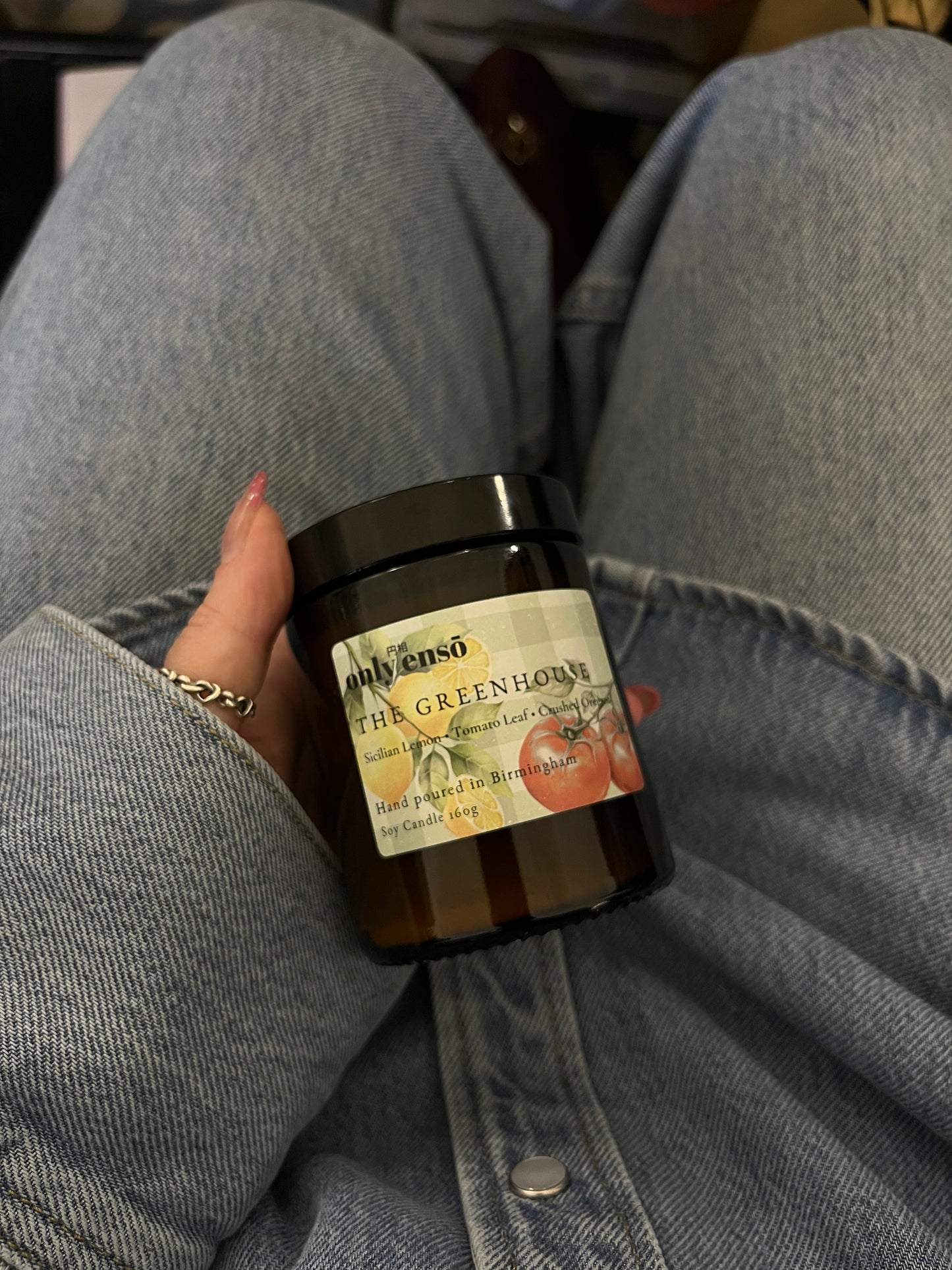 The Greenhouse Soy Wax Candle |Tomato Leaves, Sicilian Lemon, Oregano