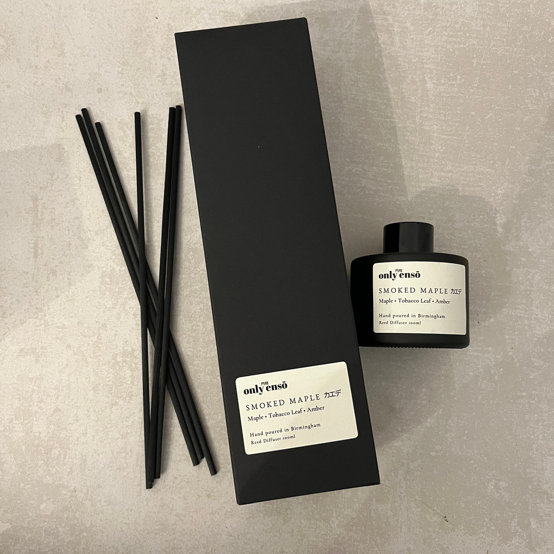 Salted Maple Reed Diffuser Smoked Maple Vegan Reed Diffuser | Honey, Tobacco and Sandalwood – onlyenso
