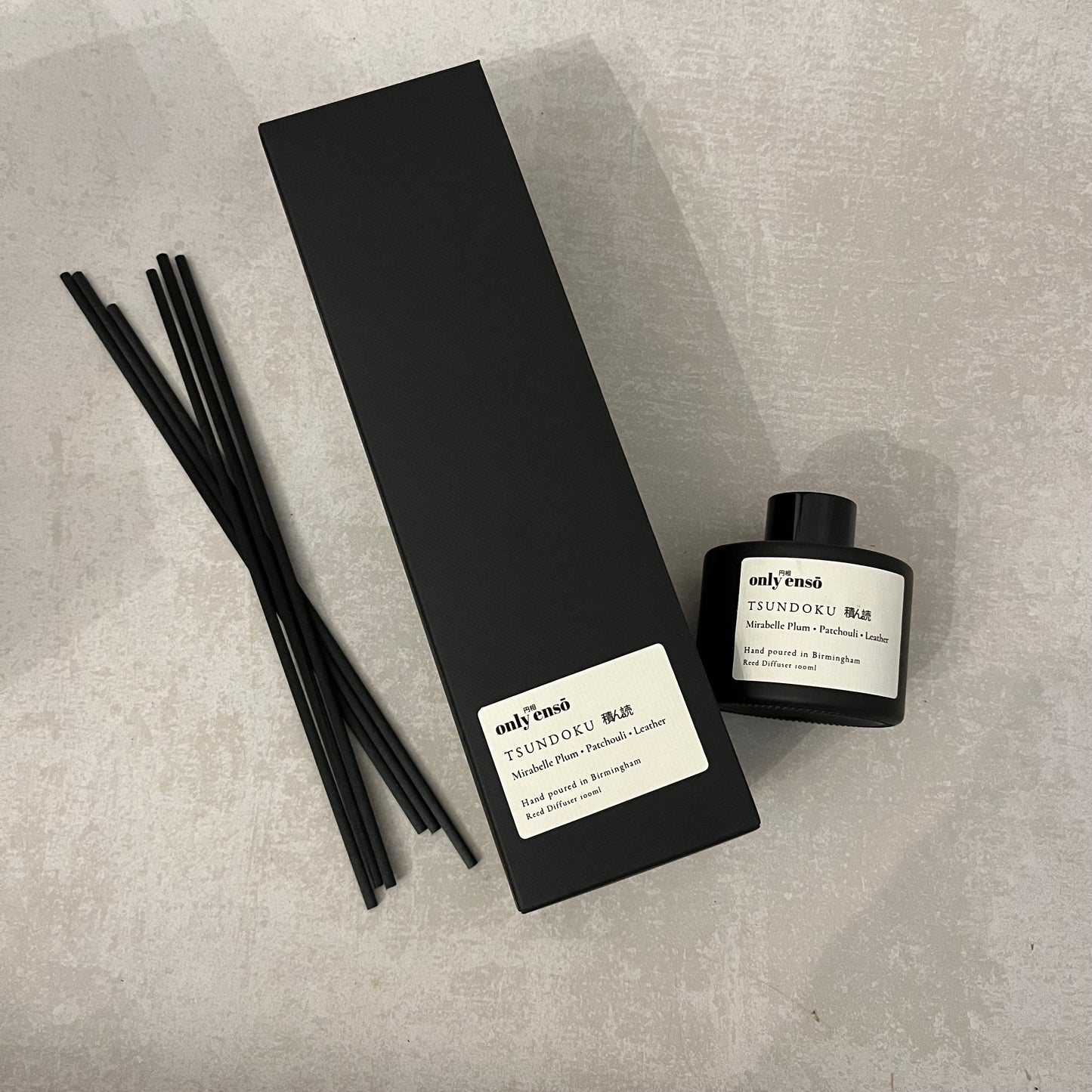 Tsundoku Reed Diffuser | Plum, Patchouli and Leather