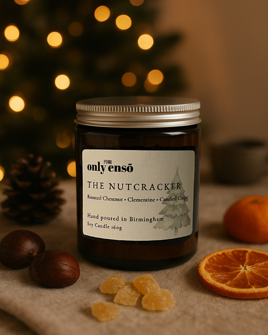 The Nutcracker Soy Wax Candle | Roasted Chestnuts, Clementine and Candied Ginger