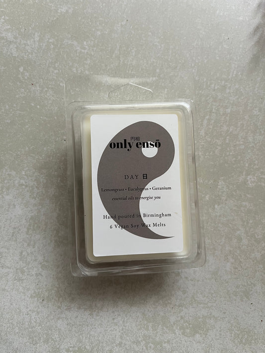 Day Essential Oils Soy Wax Melts | Lemongrass, Eucalyptus, Geranium and Lemon