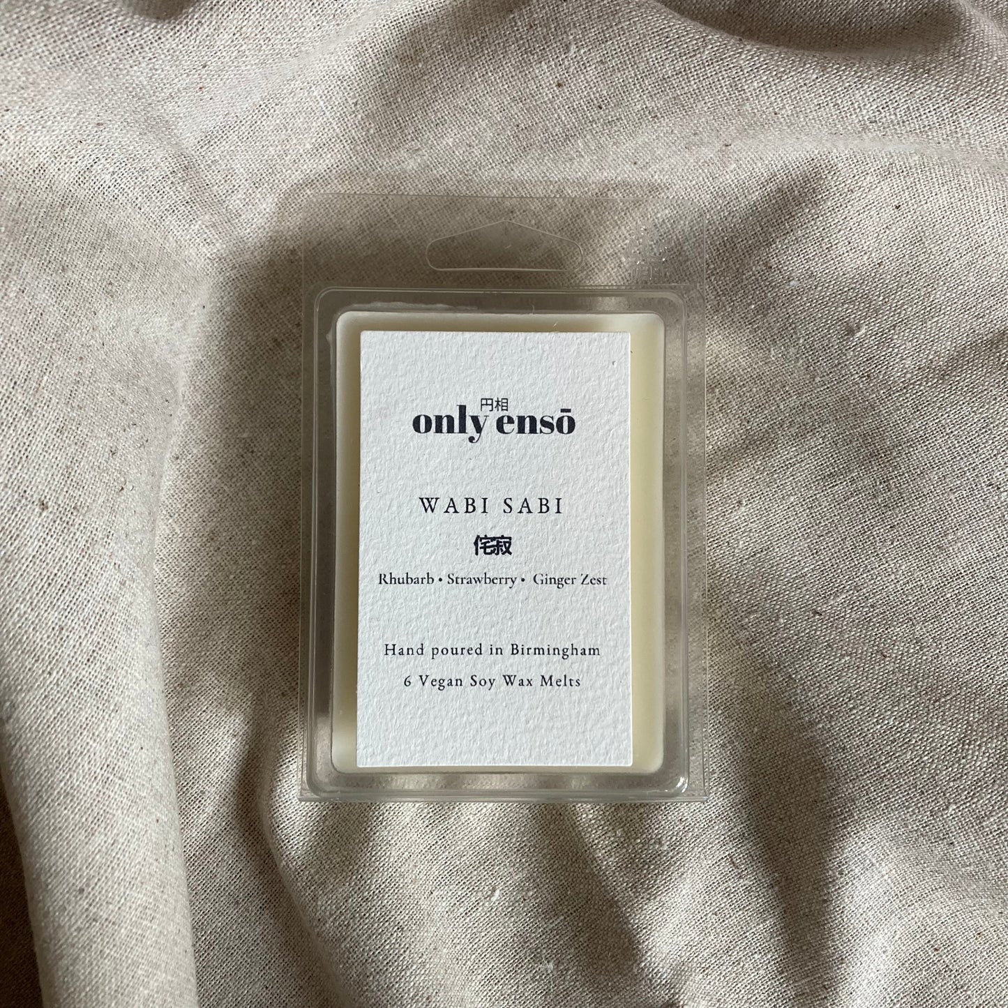 Wabi Sabi Soy Wax Melts | Rhubarb, Strawberry and Ginger