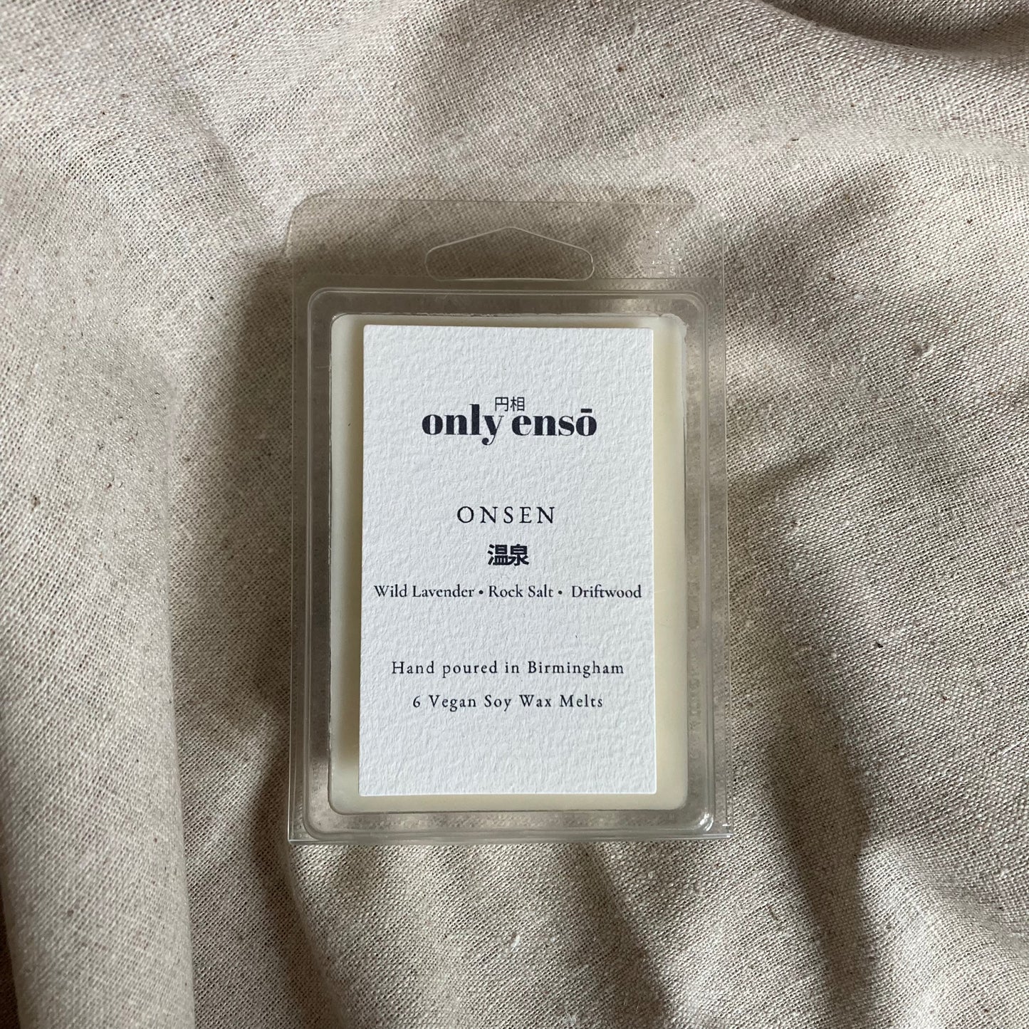 Onsen Soy Wax Melts | Lavender, Driftwood and Rock Salt