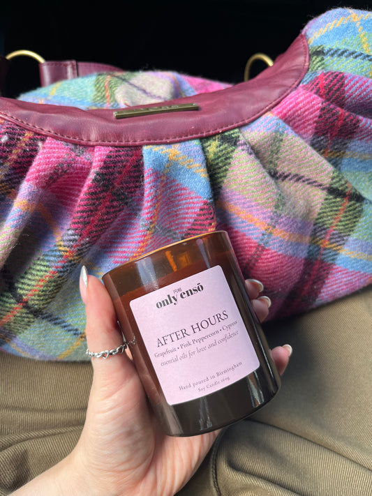 After Hours Soy Wax Essential Oil Candle | Grapefruit, Pink Peppercorn and Cypress