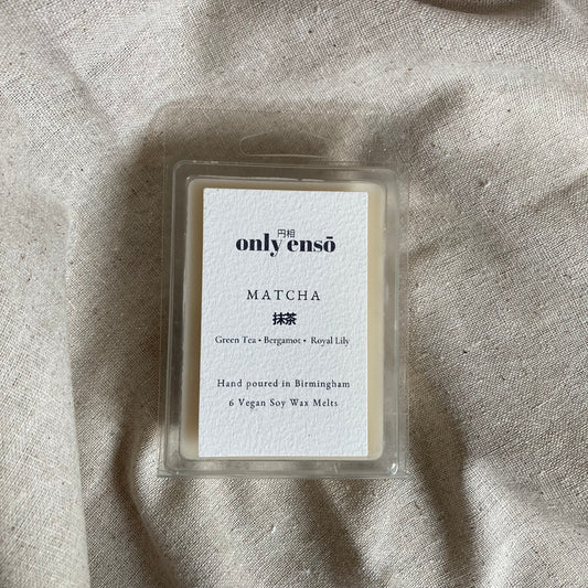 Matcha Soy Wax Melts | Green Tea, Bergamot and Lily