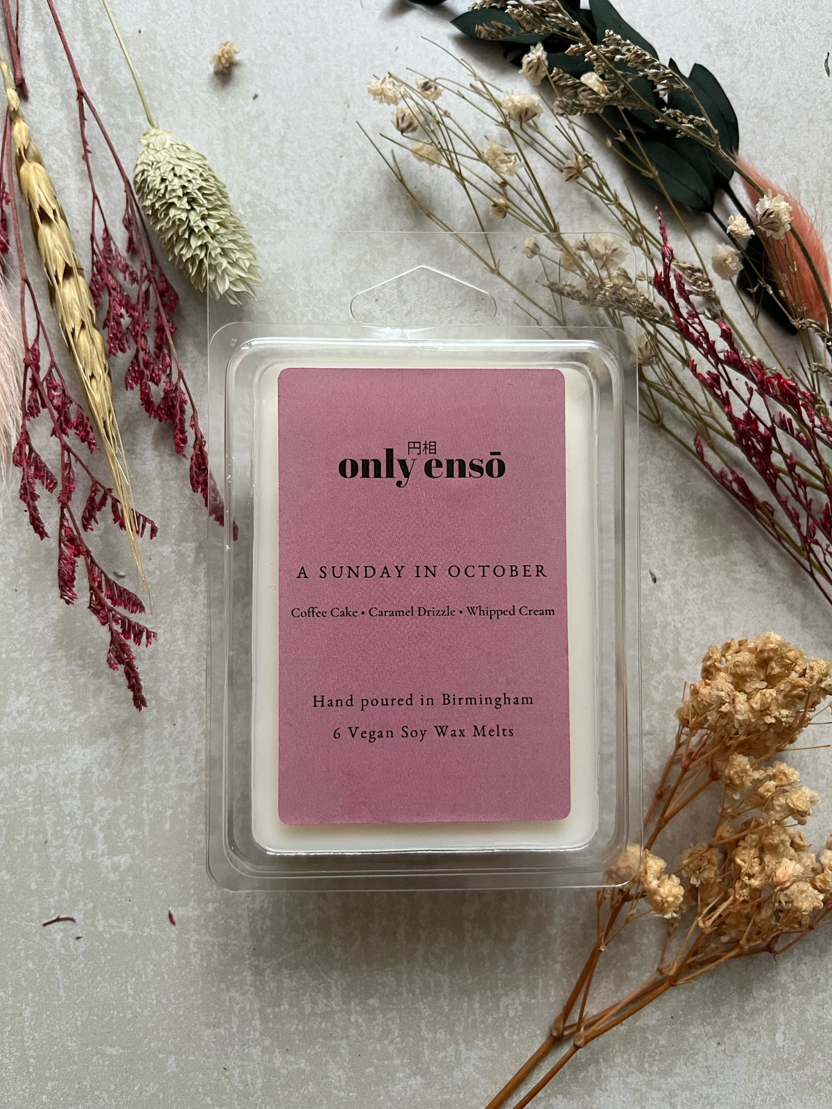A Sunday in October Soy Wax Melts | Coffee Cake, Caramel Drizzle and Whipped Cream