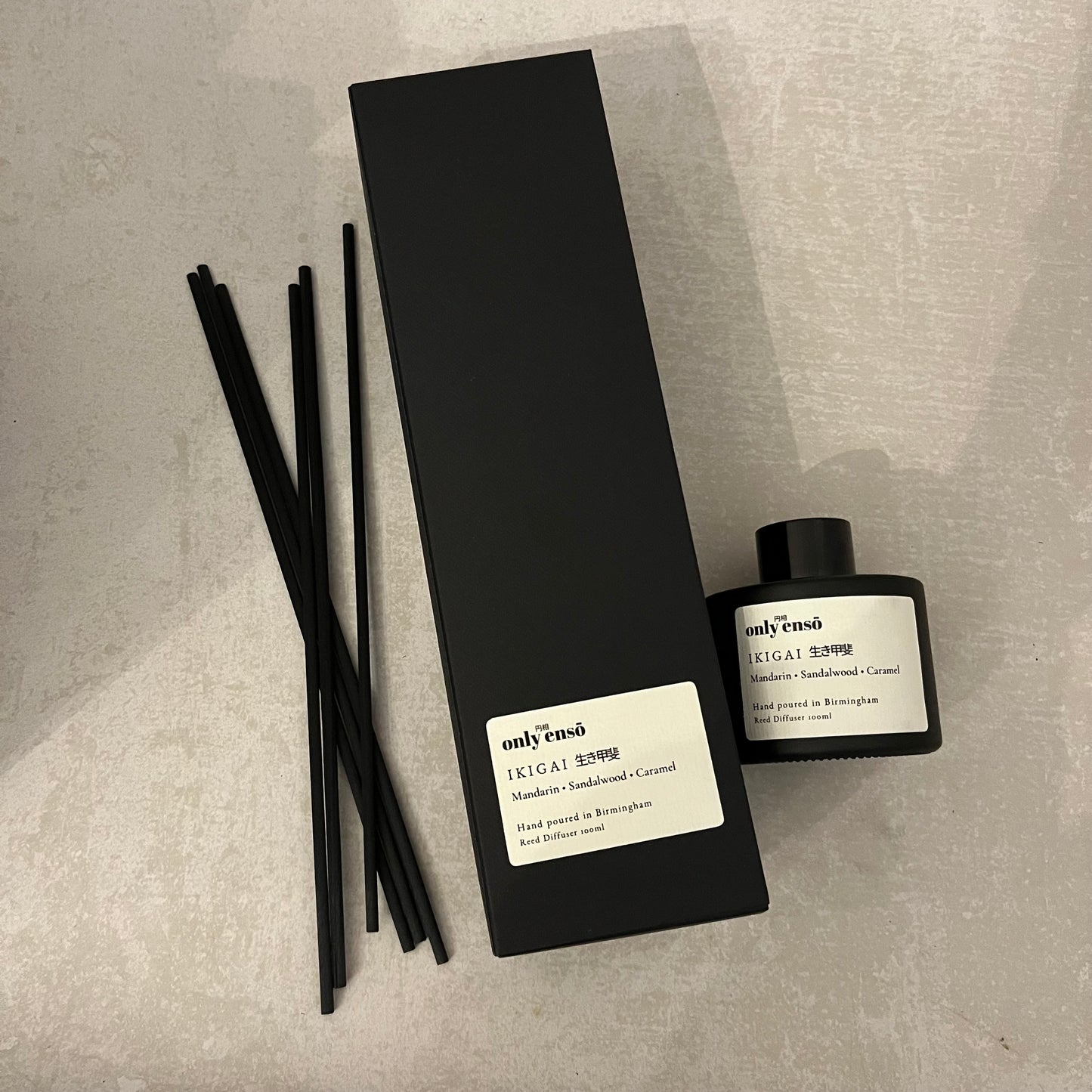 Ikigai Reed Diffuser | Mandarin, Sandalwood and Caramel