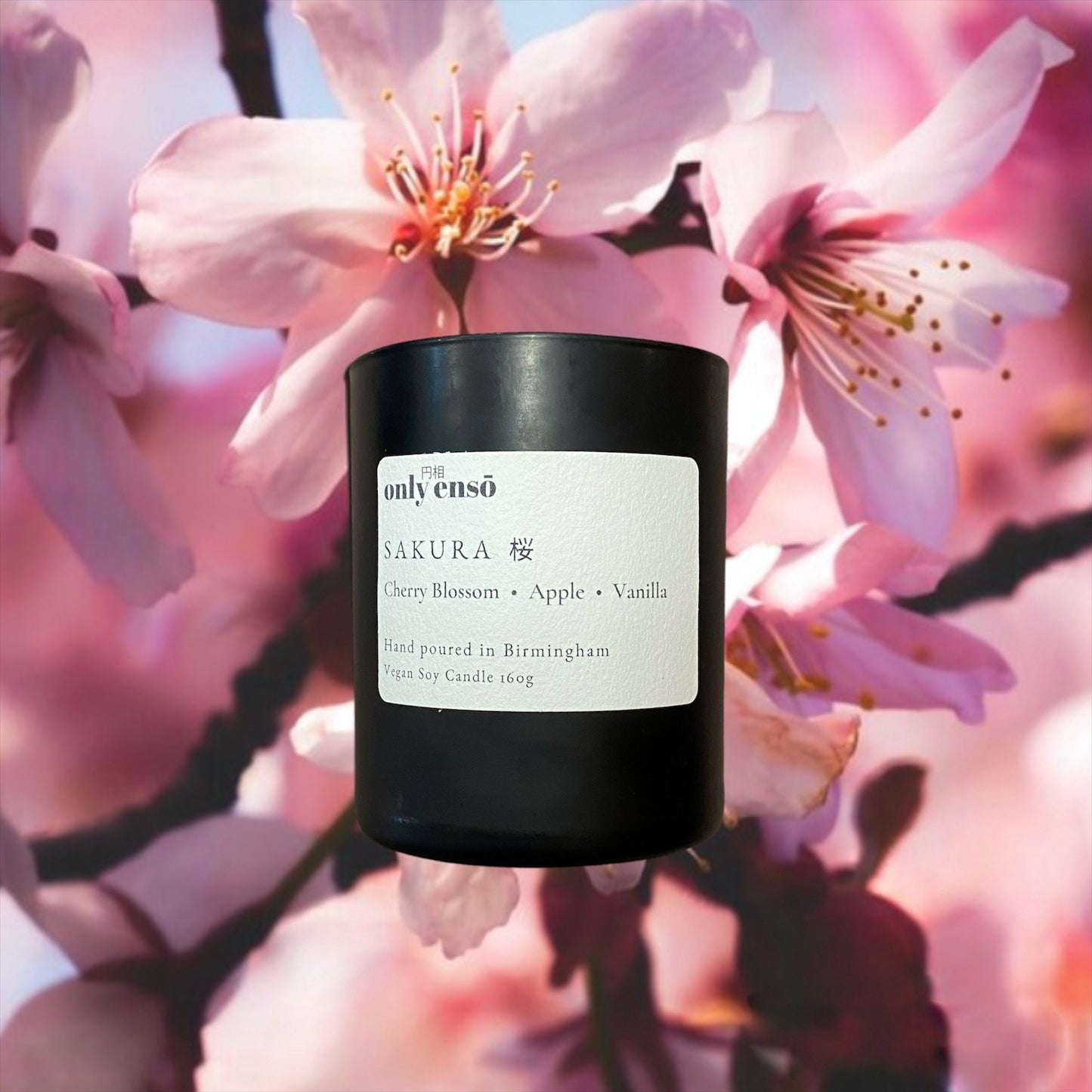 Cherry Blossom Soy Wax Candle